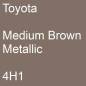 Preview: Toyota, Medium Brown Metallic, 4H1.